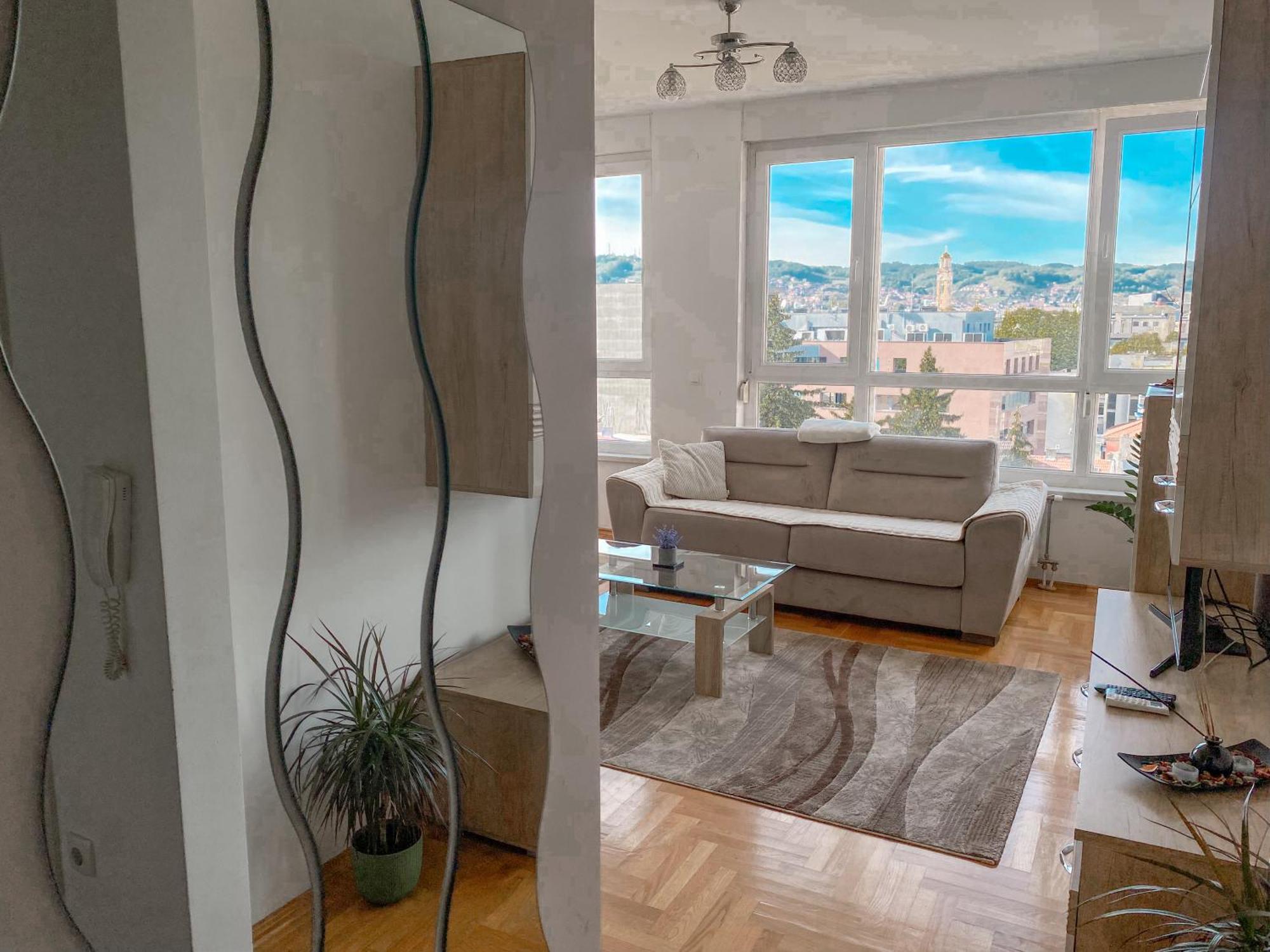 Stan na dan Bella Apartment Banja Luka Bagian luar foto